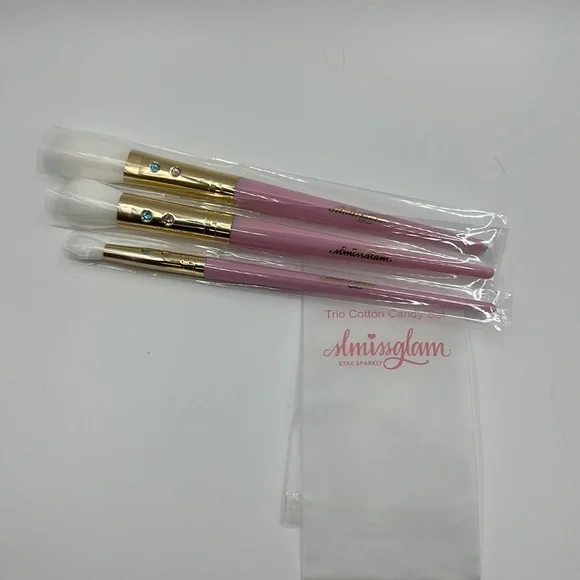 SLMissglam, trio, cotton, candy, brush, set - Picture 3 of 9
